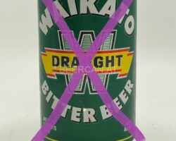 NZL029 Waikato Draught Bitter beer, New Zealand beer can collection, beer can from New Zealand, Bierdosen aus Neuseeland