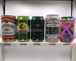 OCS083-087 tin collector, tin collection, can collection