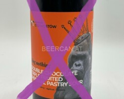 POL074 Stu Mostow King Nothing, Double Chocolate Triple Fruited Imperial Pastry Sour Polish beer can, Polnische Bierdose