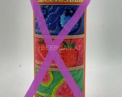 RUS016 Super Sour 3 in 1 Blueberry, Strawberry, Guava, Open to Start, Russian Craft beer can, Russia Beer, Beer from Russia, Beer Can Collector Russia