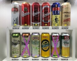 SLO013-024 Union Pivo, Bierdose aus Slovenien, Slovenian Beer Can Collection