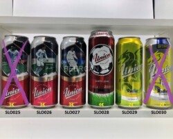 SLO025-030 Union Pivo, Bierdose aus Slovenien, Slovenian Beer Can Collection