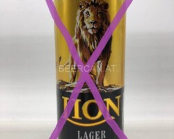 SRI001 Lion Lager Beer Can Sri Lanka beer can collection
