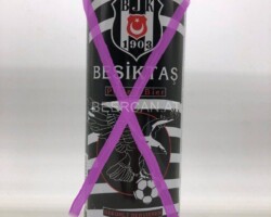 TUR013 Besiktas Pilsen Bier Turkey Beer Can, Soccer Footbal beer can, Beer Can Collector Turkey, Turkish Beer Can Collection, Bierdose Türkei
