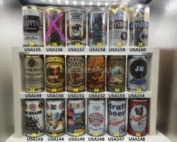 USA143-160 USA beer can, American Beer cans, beer can collector
