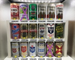 USA179-196 USA beer can, American Beer cans, beer can collector
