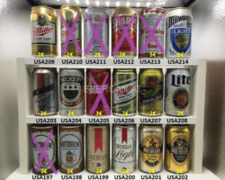 USA197-214 USA beer can, American Beer cans, beer can collector