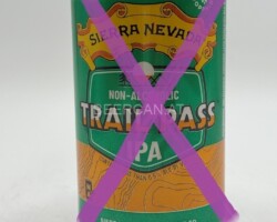 USA592 Sierra Nevada Non-Alcoholic Trail Pass IPA, BCCA, American Craft Beer Can, Beer Can Collector USA, US Beer, Craft beer from the states