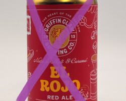 USA614 Griffin Clan Brewing Co. 2013 El Rojo Red Ale, American Craft Beer Cans, USA Beer Can Collector, BCCA, USA beer can, American Beer cans, Beer Can Collector, Craft Beer Can USA
