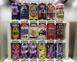 AUS223-240 Australian beer cans, beer can collector, ABCCA