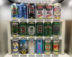 AUS259-276 Australian beer cans, beer can collector, ABCCA