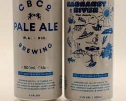 AUS841 CBCo Brewing Pale Ale 20 Years of Beers Edition Greetings from Margaret River West Australia, Australia Craft Beer Can, ABCCA, Australien Beer Can collectors, Australische Bierdose, Beer Can Museum Austria