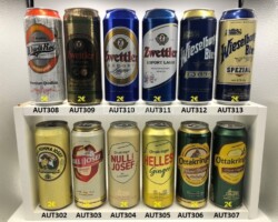 - AUT302 OTTAKRINGER Null Komma Josef 1995 2 EURO - AUT303 OTTAKRINGER Null Komma Josef 2012 2 EURO - AUT304 OTTAKRINGER Null Josef 2019 2 EURO - AUT305 OTTAKRINGER Helles Ginger 2019 2 EURO - AUT306 OTTAKRINGER Wiener Original 2014 2 EURO - AUT307 OTTAKRINGER Wiener Original 2019 2 EURO - AUT308 WÜRTH Rod Special Edition 2017 5 EURO - AUT309 ZWETTLER Goldzwerg Pils Privat (steel) 1990 2 EURO - AUT310 ZWETTLER Export Lager 2004 2 EURO - AUT311 ZWETTLER Export Lager 2013 2 EURO - AUT312 WIESELBURGER Bier Gold 2008 2 EURO - AUT313 WIESELBURGER Spezial 2019 2 EURO