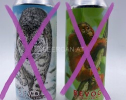 AUT515-516 Bevog Limited Edition Beer cans, Austrian Beer can Collection, Bierdosensammlung Österreich