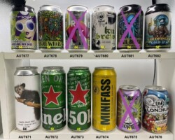 AUT671-682 Bevog Hazy Pale Ale, Heineken VIB Fußballtickets, Heineken 150 Years Anniversary, Ottakringer Helles Minifass, Bierol Howagoas, Loncium Juicy Neipa, Lonicum-Zaungast Gose aus der Dose, Bierol Spruce Willis, Bierol Glorify, Bierol Ku Brew Molkebier, Next Level Brewing Jail Break, Next Level Brewing Coldfinger Cold IPA, Bierdosen aus Österreich, Austrian Beercans, Beer Can Collector Austria
