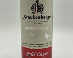 AUT725 Starkenberger Gold Lager 50cl, Tirol Bierdose, Edition 2024, Österreichische Bierdosen, Bierdose Österreich, beer can Austria, Bierdosensammler Österreich, beer can collection