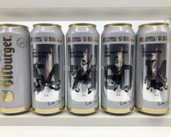 BCS011 BITBURGER FUSSBALLEDITION (2018) 4 CAN SET GERMANY 12 EURO beer can set collection