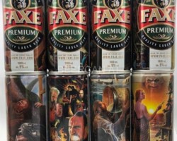 BCS058 FAXE COLLECTORS ITEM SET 4 CAN SET DENMARK (2020) 20 EURO