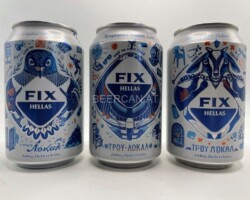 BCS066 FIX HELLAS LIMITED EDITION 3 CAN SET 330ml GREECE (2021) 15 EURO