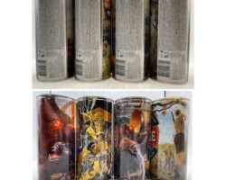 BCS068 FAXE COLLECTORS ITEM SET 4 CAN SET DENMARK (2021) 20 EURO