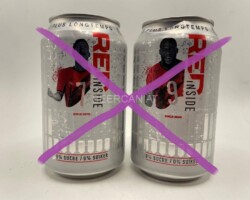 BSC074 JUPILER 0,0% RED INSIDE SOCCER EDITION 330ML 2 CAN SET BELGIUM (2021) 4 EURO