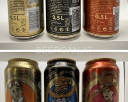 BCS080 BCS018 STEAM BREW EUROPEAN EDITION 3 CAN SET GERMANY (2022) 8 EURO beer can set collection