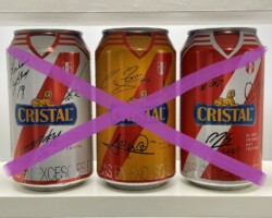 BCS089 CRISTAL NATIONAL SOCCER TEAM 3 CAN SET PERU (2023) 15 EURO beer can collection
