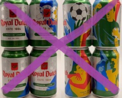 BCS123 ROYAL DUTCH LAGER FEELING SPECIAL EDITION 4 CAN SET NETHERLANDS (2024) 20 EURO