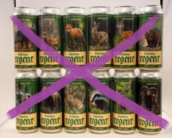 BCS128 BOHEMIA REGENT LOVU ZDAR HUNTER EDITION No2 12 CAN SET CZECH REPUBLIC (2025) 70 EURO