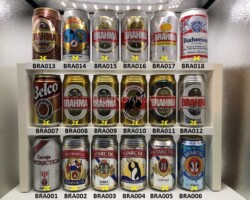 BRA001-018 Brahma,  lata de cerveja brasil, beer can collector