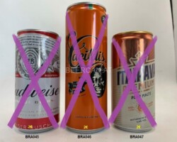 BRA045-047 Budweiser Brasil, Cacildis Brasil, Itaipava Premium Brasil, lata de cerveja brasil, beer can collector