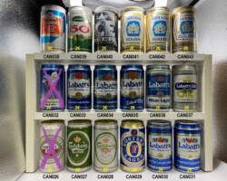 CAN026-043 Amstel Beer Canada, Carlsberg Beer Canada, Carlsberg light Canada, Fosters Lager Canada, Labatts Pilsner Beer, Labatts Oslo 1952, Labatts Canadian Beer, Labatts Pilsener, Labatts Pilsener Blue Light, Labatts Lite, Labatts Legere Light, Labatts 50 Ale, Labatt ICE Beer, Molson Golden Beer Can, Canadian Beer Can Collection, Beer Can from Canada