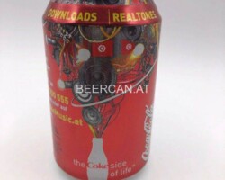 CCC001 Coke + Itunes 2007 Austria 2 EURO Coke can collector Coke Can Collector