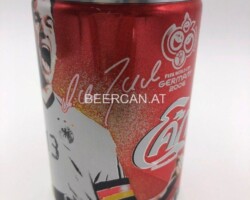 CCC007 Coca Cola Fifa World CUP Special Edtion no. 4  /2006 Thailand 2 EURO Coke can collector