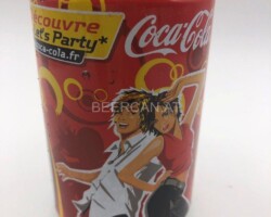 CCC045 Let´s Party 2004 France 2 EURO Coke Collection, Coke Collector, Coke Can Collection, Cola Dosen Sammlung