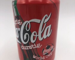 CCC069 World Cup 98 Germany 2 EURO Coke Collection, Coke Collector, Coke Can Collection, Cola Dosen Sammlung