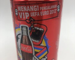 CCC080 "VIP Euro 2012 Edition" 2012 Malaysia 3 EURO Coke Collection, Coke Collector, Coke Can Collection, Cola Dosen Sammlung