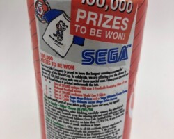 CCC095 "Sega" 1994 UK 2 EURO Coke Collection, Coke Collector, Coke Can Collection, Cola Dosen Sammlung