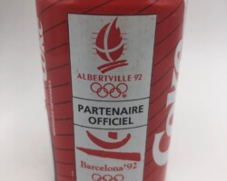 CCC107 Albertville/Barcelona Olympic 1991 France 2 EURO Coke Collection, Coke Collector, Coke Can Collection, Cola Dosen Sammlung