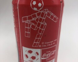 CCC108 Italia 90 Edition 1990 Germany 2 EURO Coke Collection, Coke Collector, Coke Can Collection, Cola Dosen Sammlung