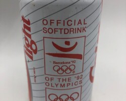 CCC116 Olympics 92 Edition 1992 France 2 EURO Coke Collection, Coke Collector, Coke Can Collection, Cola Dosen Sammlung