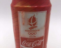 CCC121 Albertvill Olympic Edition 1992 Sweden 2 EURO Coke Collection, Coke Collector, Coke Can Collection, Cola Dosen Sammlung
