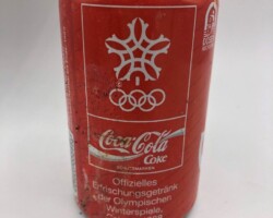 CCC123 Olympic Calgary 1988 Germany 2 EURO Coke Collection, Coke Collector, Coke Can Collection, Cola Dosen Sammlung