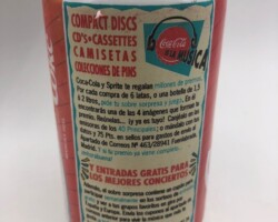 CCC127 "Volumen" Edition 1993 Spain 2 EURO Coke Collection, Coke Collector, Coke Can Collection, Cola Dosen Sammlung
