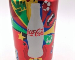 CCC137 South Africa Fifa World Cup 2010 Thailand 2 EURO Coke Collection, Coke Collector, Coke Can Collection, Cola Dosen Sammlung