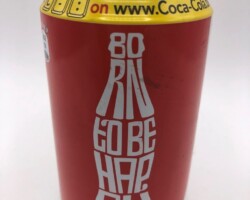 CCC143 Born to be Happy 2010 Belgium 2 EURO Coke Collection, Coke Collector, Coke Can Collection, Cola Dosen Sammlung