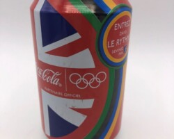 CCC144 Partenaire Officel Olympic 2012 France 2 EURO Coke Collection, Coke Collector, Coke Can Collection, Cola Dosen Sammlung