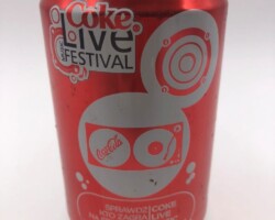CCC146 Coke Live Festival "DJ" 2012 Poland 2 EURO Coke Collection, Coke Collector, Coke Can Collection, Cola Dosen Sammlung