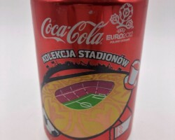 CCC151 Kolekcja Stadionow "GDANSK" 2012 Poland 2 EURO Coke Collection, Coke Collector, Coke Can Collection, Cola Dosen Sammlung