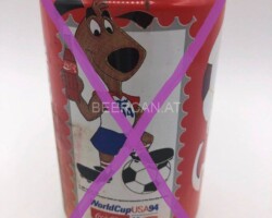 CCC167 World Cup USA 94 Thailand 2 EURO Coke Collection, Coke Collector, Coke Can Collection, Cola Dosen Sammlung